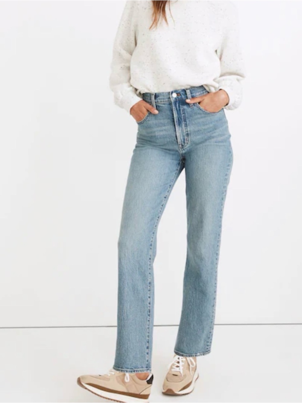 Madewell The Perfect Vintage Straight Jean‎ size 26 Mom Jean High Rise
